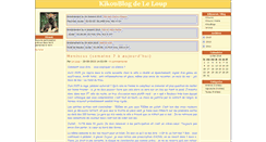 Desktop Screenshot of leloup.kikourou.net