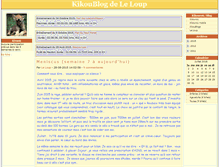 Tablet Screenshot of leloup.kikourou.net