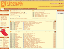 Tablet Screenshot of kikourou.net