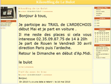 Tablet Screenshot of lebulot.kikourou.net