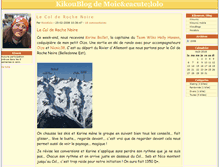 Tablet Screenshot of moicelolo.kikourou.net